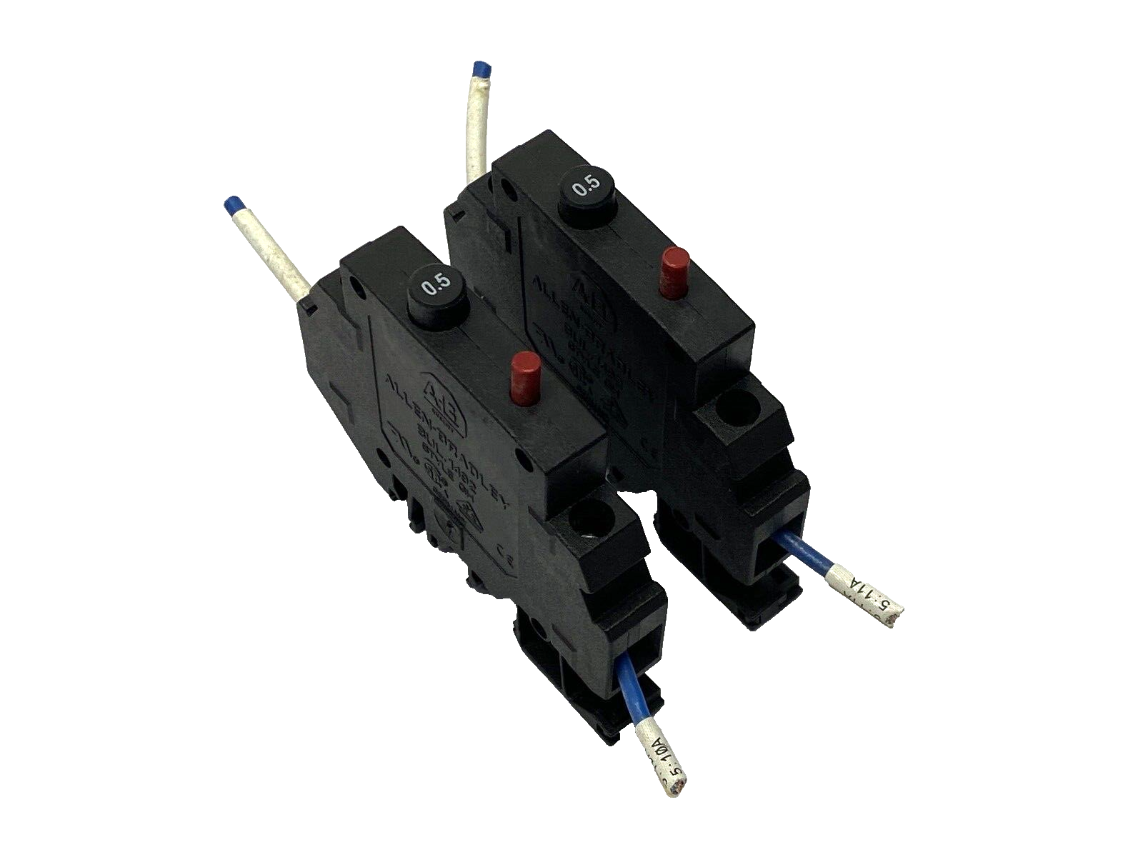 Allen Bradley 1492-GH005 Ser. B Circuit Breaker 0.5A 65V LOT OF 2 - Maverick Industrial Sales