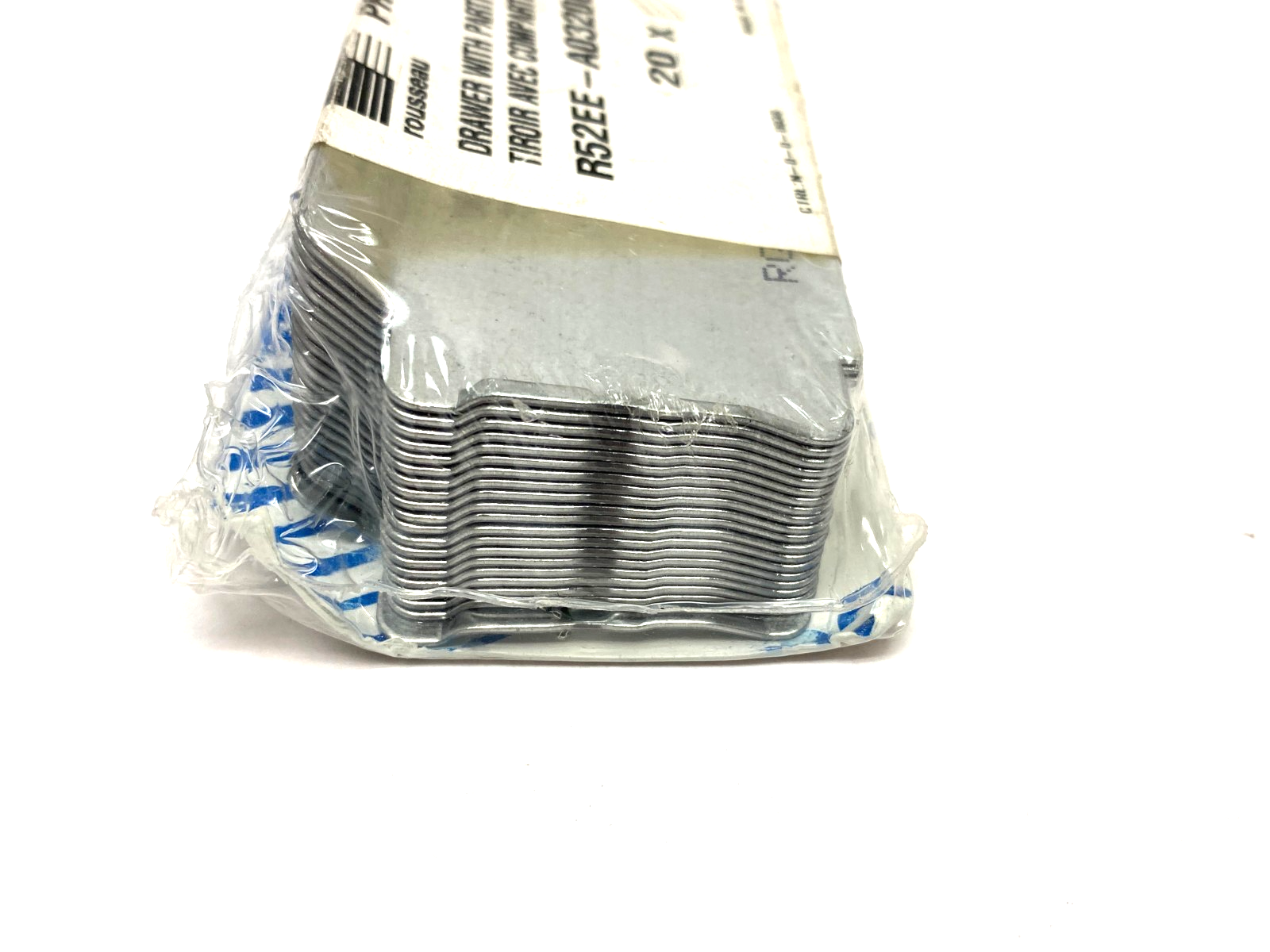 R52EE-A032003 | Rousseau Metal Drawer with Partitioning PKG OF 20 - New - Maverick Industrial Sales