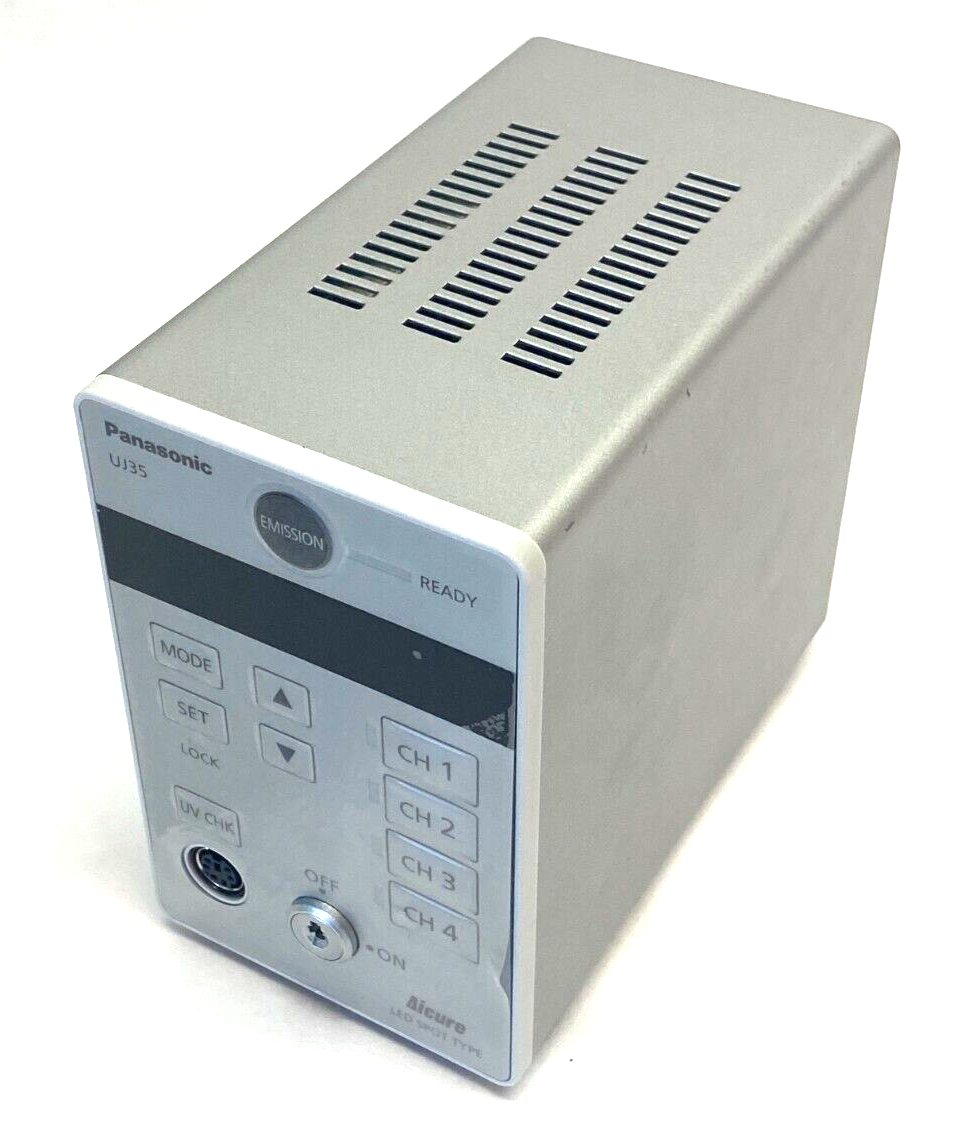 Panasonic ANUJ3500 Aicure LED Spot Type UV Curing Machine 4-Channel UJ35 - Maverick Industrial Sales