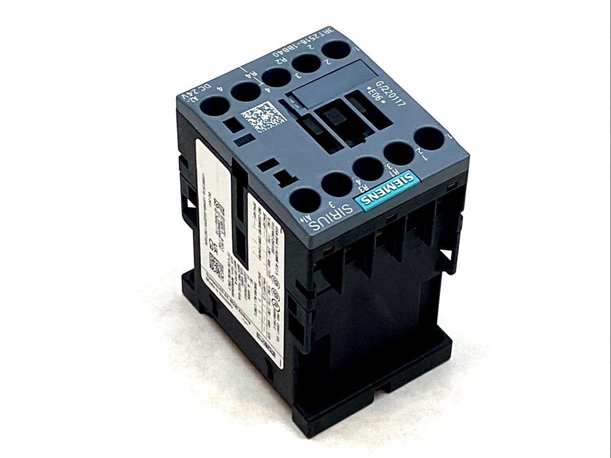 3RT2516-1BB40 | Siemens SIRIUS Power Contactor 4-Pole 24V - New – Open box - Maverick Industrial Sales