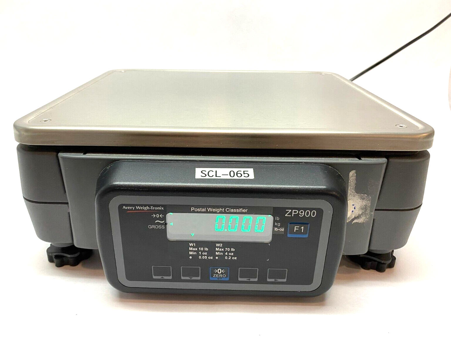 Avery Weigh-Tronix ZP900-1214-035-PB1 Postal Scale 77lbs Capacity BSQ-1214-035 - Maverick Industrial Sales