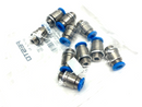 Festo QS-G1/8-6-I Push-In Fitting Male Thread 6mm OD Tube 186107 PKG OF 10 - Maverick Industrial Sales