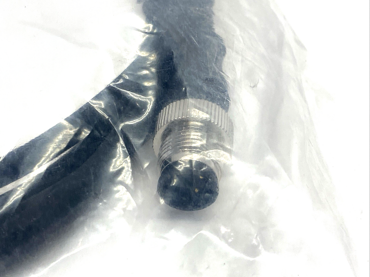 M123QD-PUR-2M | Adsens Tech Cordset M12 QD Male 3-Pin 2m - New - Maverick Industrial Sales