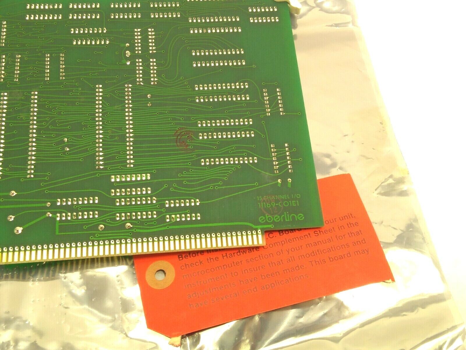 Eberline 11169-C01E1 15 Channel I/O PCB for PCM-1B - Maverick Industrial Sales