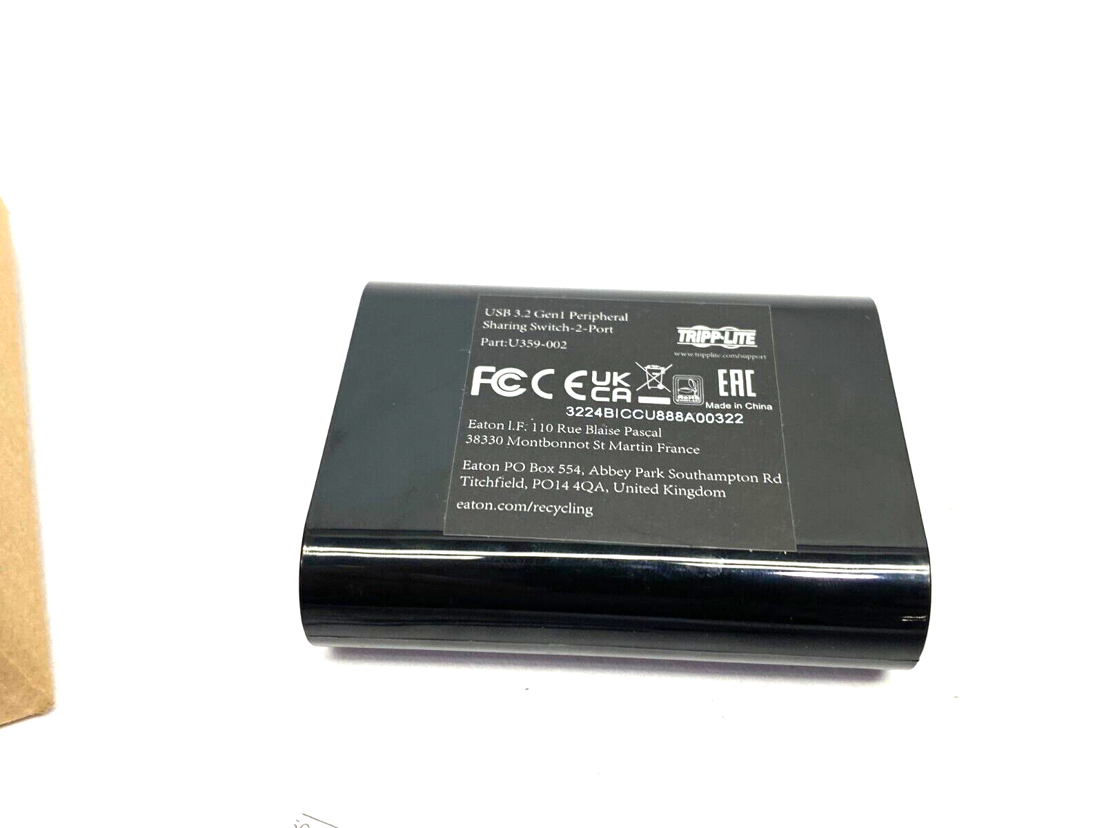 Tripp Lite U359-002 USB 3.2 Gen 1 Peripheral Sharing Switch 2-Port - Maverick Industrial Sales