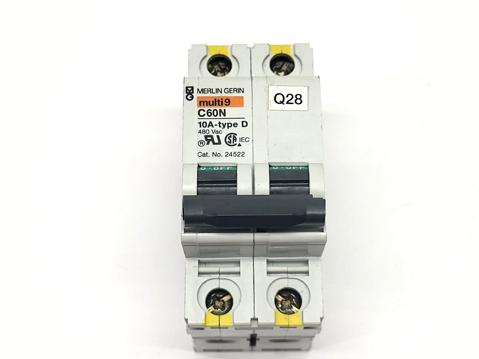 Merlin Gerin C60N Circuit Breaker Multi9 10A-Type D 24522 - Maverick Industrial Sales