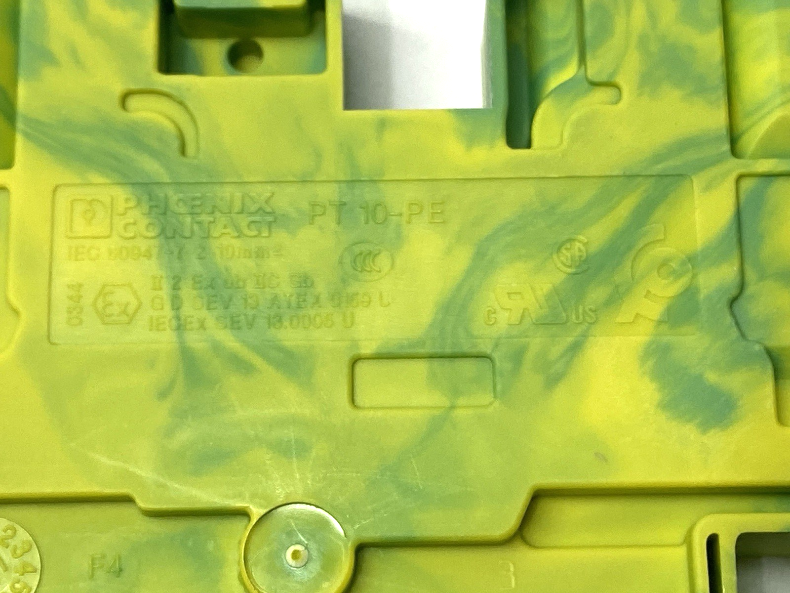 Phoenix Contact PT 10-PE Protective Conductor Terminal Block 3212131 - Maverick Industrial Sales