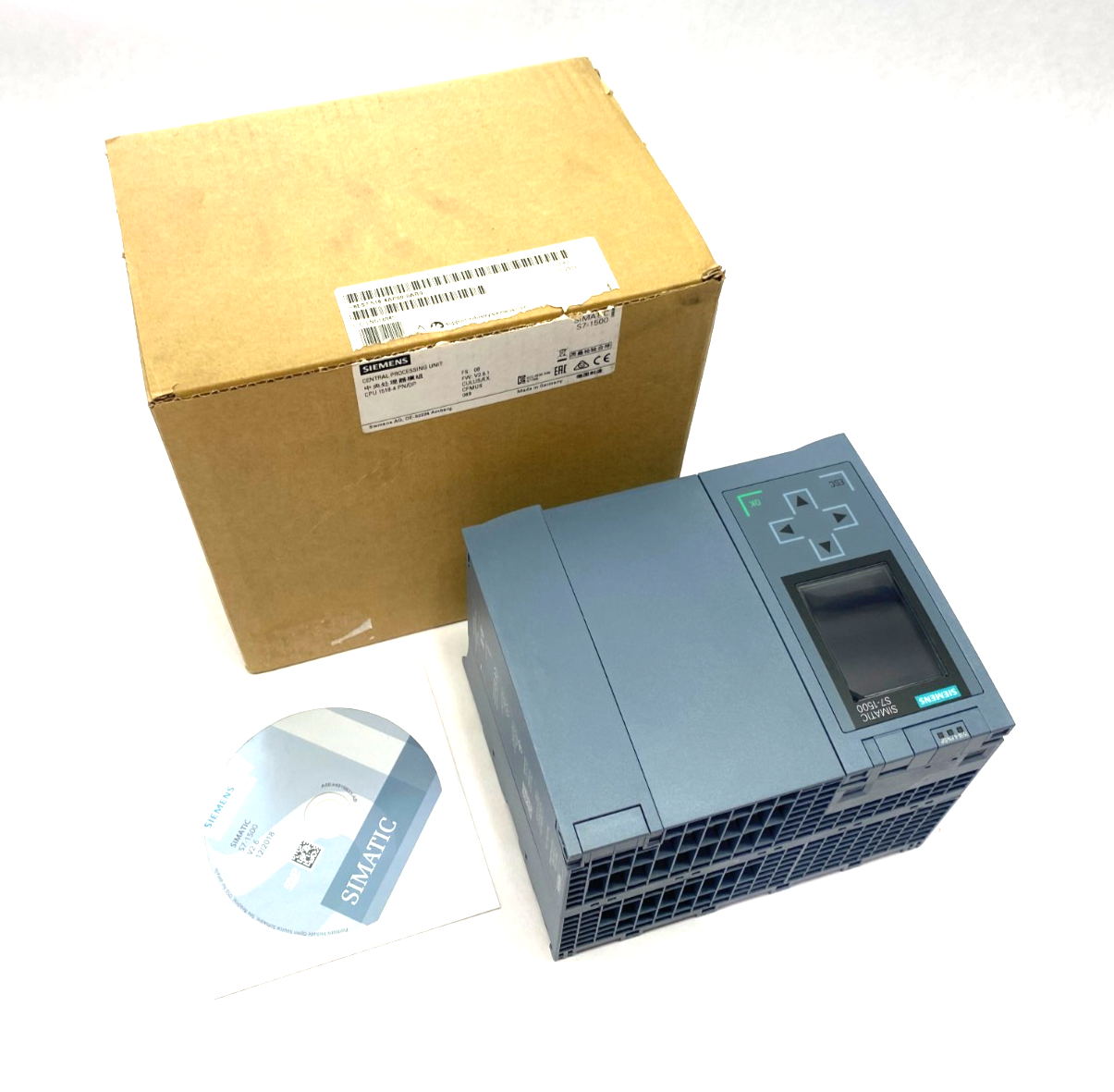 Siemens 6ES7 518-4AP00-0AB0 SIMATIC S7-1500 CPU Unit, 1518-4 PN/DP - Maverick Industrial Sales