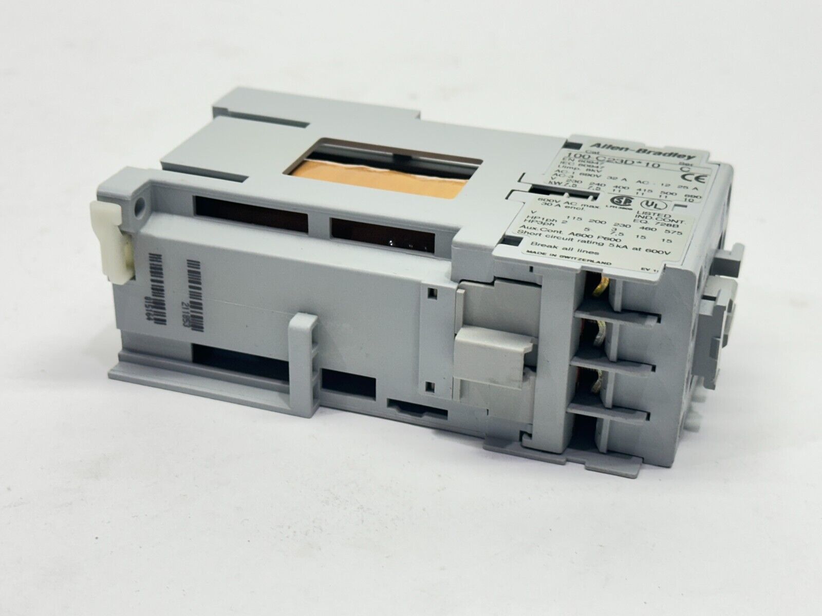 Allen Bradley 100-C23DJ10 Ser C Contactor 30A 600VAC 24VDC Coil - Maverick Industrial Sales