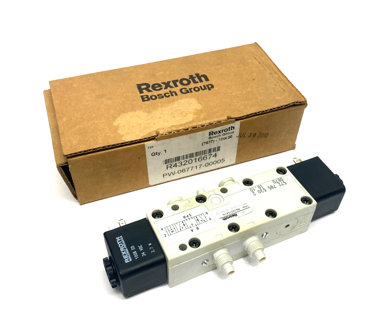 Bosch Rexroth R432016674 Double Solenoid Valve 5/3 - Maverick Industrial Sales
