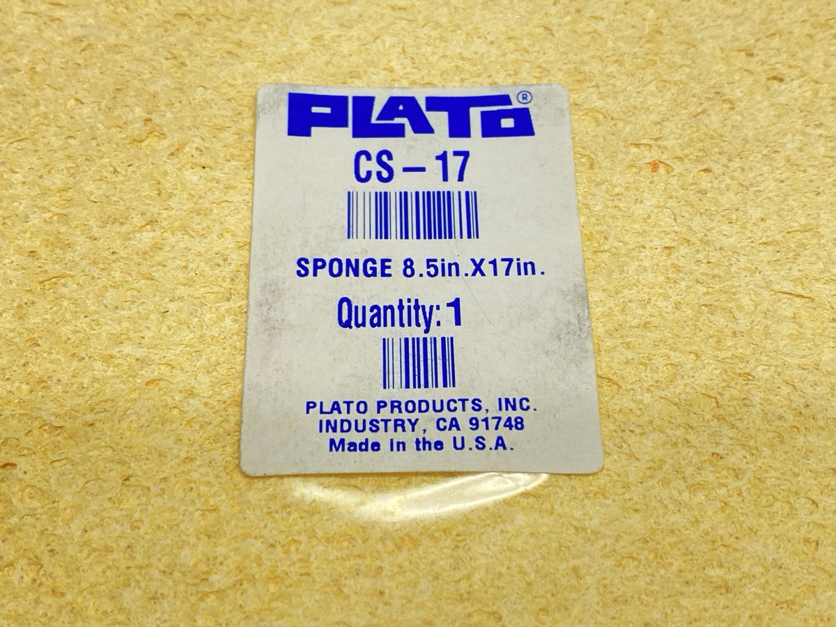 CS-17 | Plato Soldering Tip Cleaner Sponge Sheet 8.5" x 17" - New - Maverick Industrial Sales