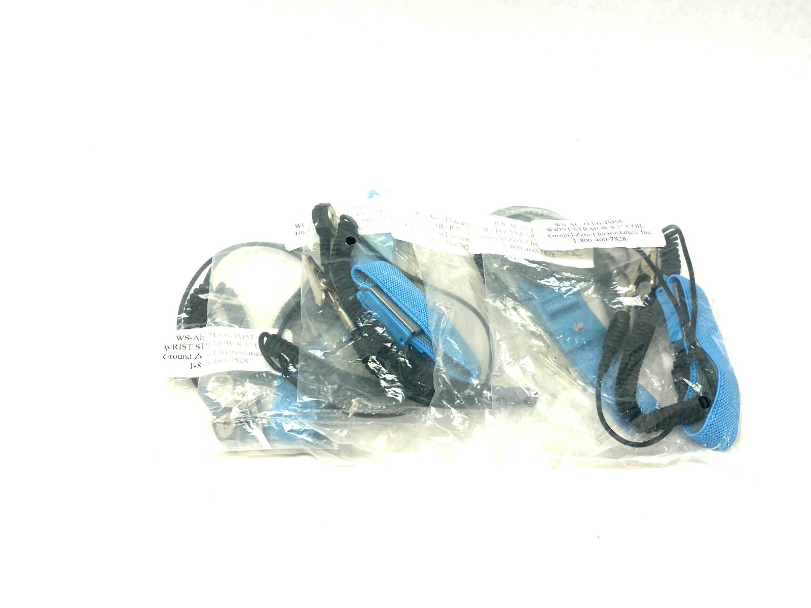 Ground Zero Electrostatics WS-AE-713-6-4MM Adjustable Grounding Strap LOT OF 5 - Maverick Industrial Sales