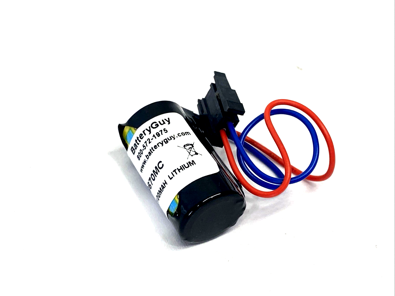 B9670MC | Mitsubishi BatteryGuy Replacement PLC Battery 2100mAh 3.6V LOT OF 3 - New - Maverick Industrial Sales