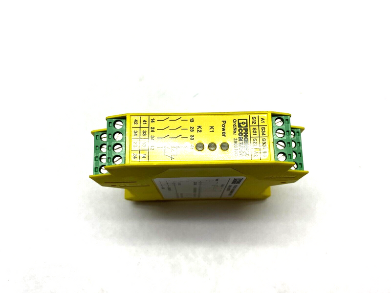 Phoenix Contact PSR-SCP-24UC/ESM4/3X1/1X2/B Safety Relay 2-Channel 2963776 - Maverick Industrial Sales