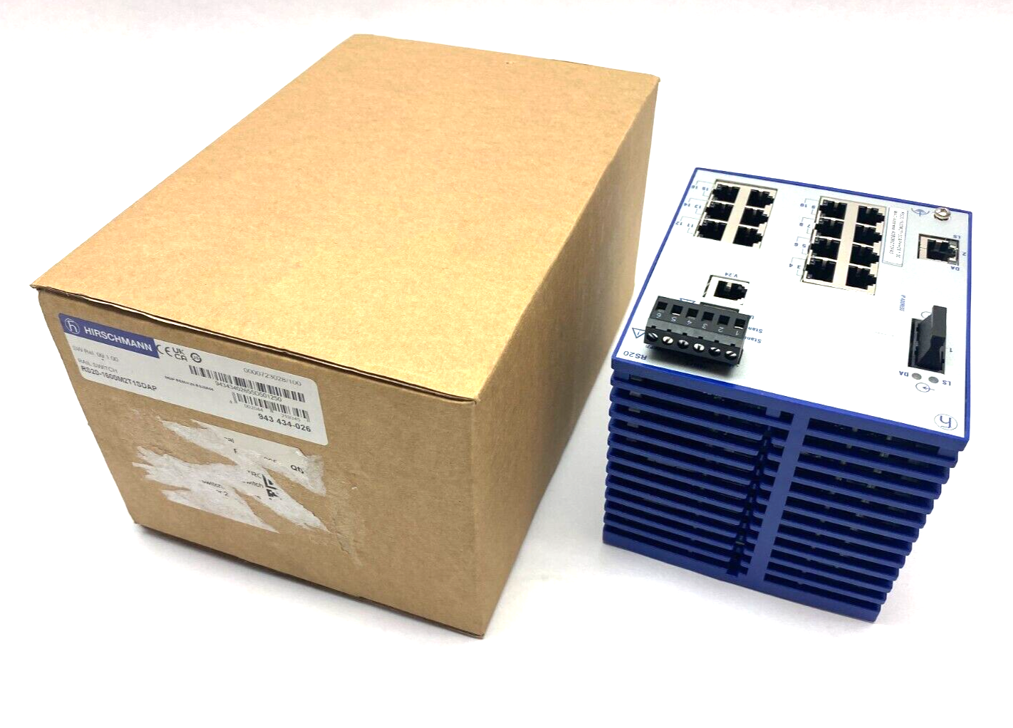 Hirschmann RS20-1600M2T1SDAP Managed Ethernet Rail Switch 943434026 - Maverick Industrial Sales