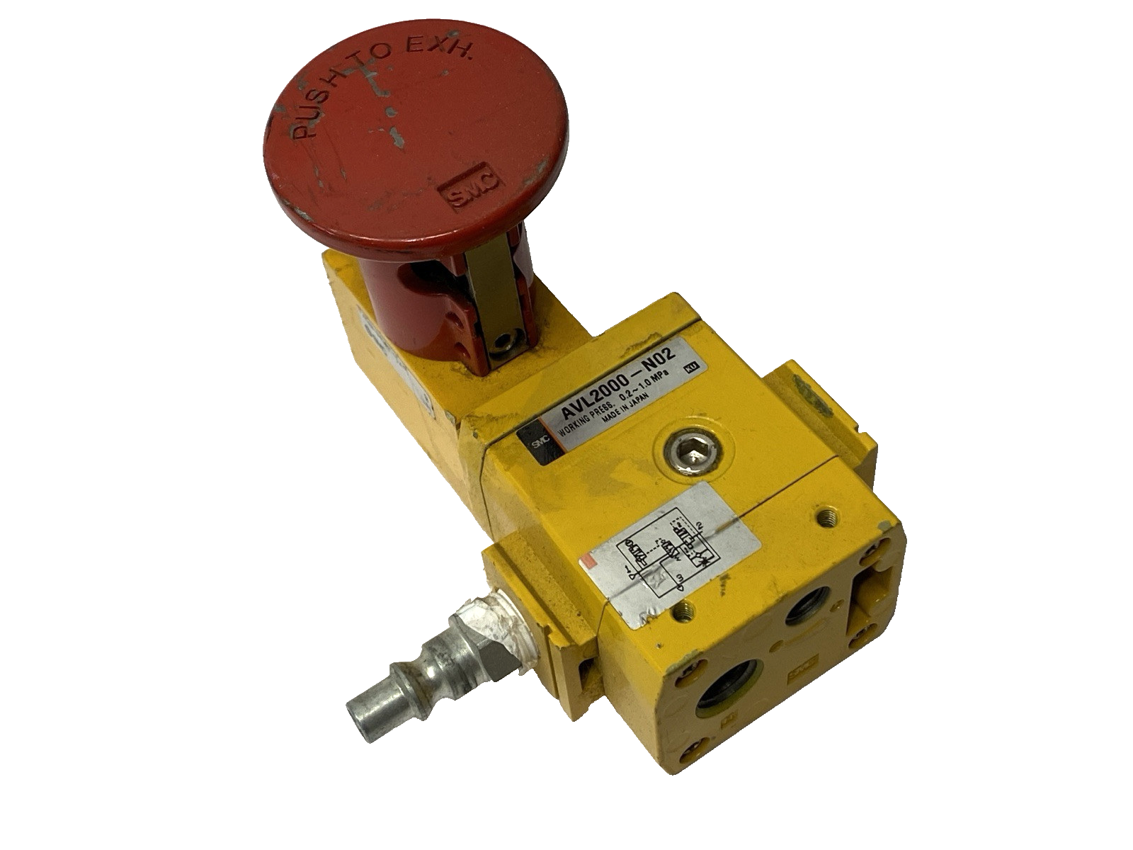 SMC AVL2000-N02 Soft Start Lock-Out Valve 1/4" Ports - Maverick Industrial Sales