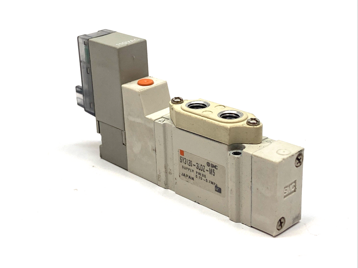 SMC SY3120-3LOZ-M5 Solenoid Valve 110VAC - Maverick Industrial Sales