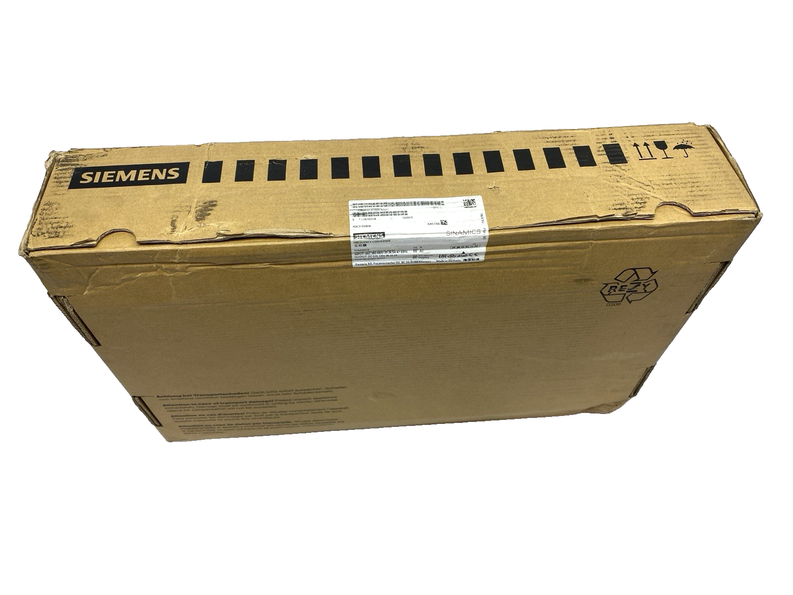 Siemens 6SL3130-6TE21-6AA4 SINAMICS S120 Frequency Converter Smart Line Module - Maverick Industrial Sales