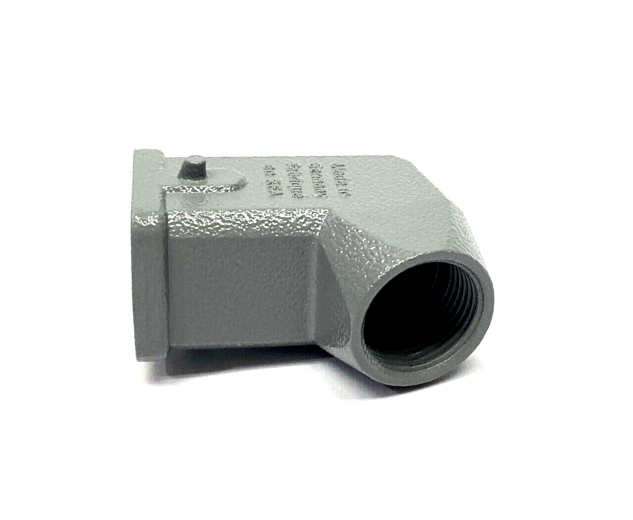 19200031640,Han 3A-GW-M20 | Harting 19200031640 Han 3A-GW-M20 Connector Hood Angled Entry 2 Peg LOT OF 2 - New - Maverick Industrial Sales
