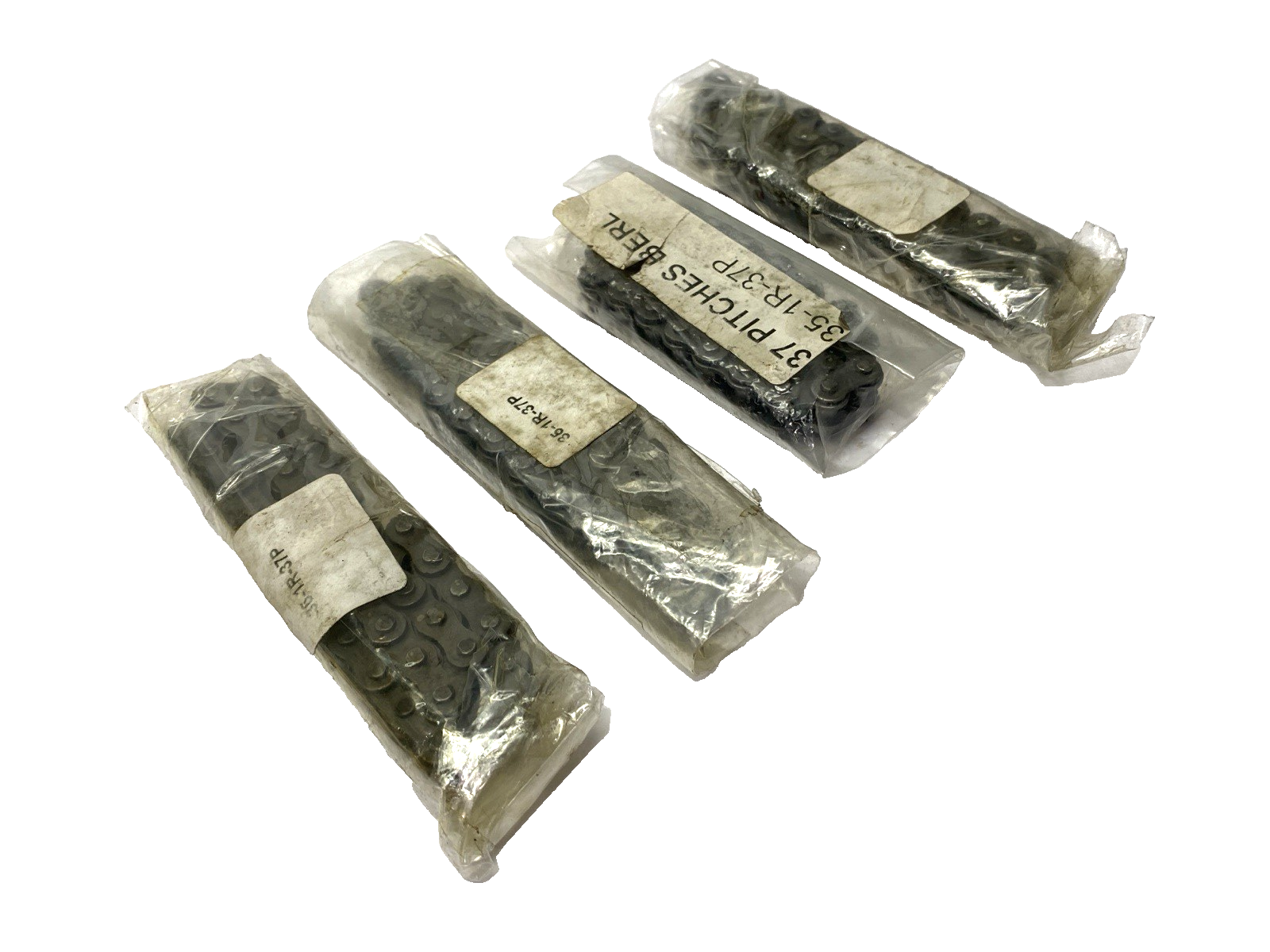 35-1R-37P | Roller Chain 3/8" Pitch LOT OF 4- New - Maverick Industrial Sales