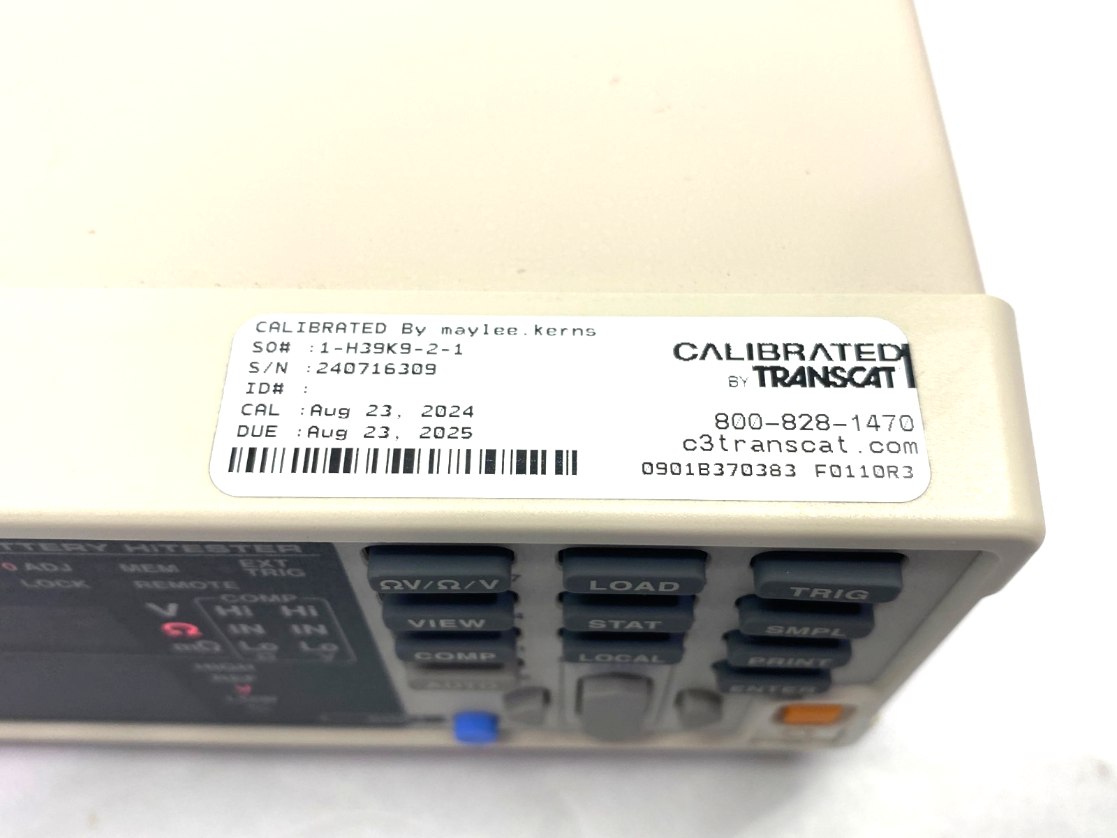 BT3562A | Hioki Precision Battery HiTester - Used - Maverick Industrial Sales