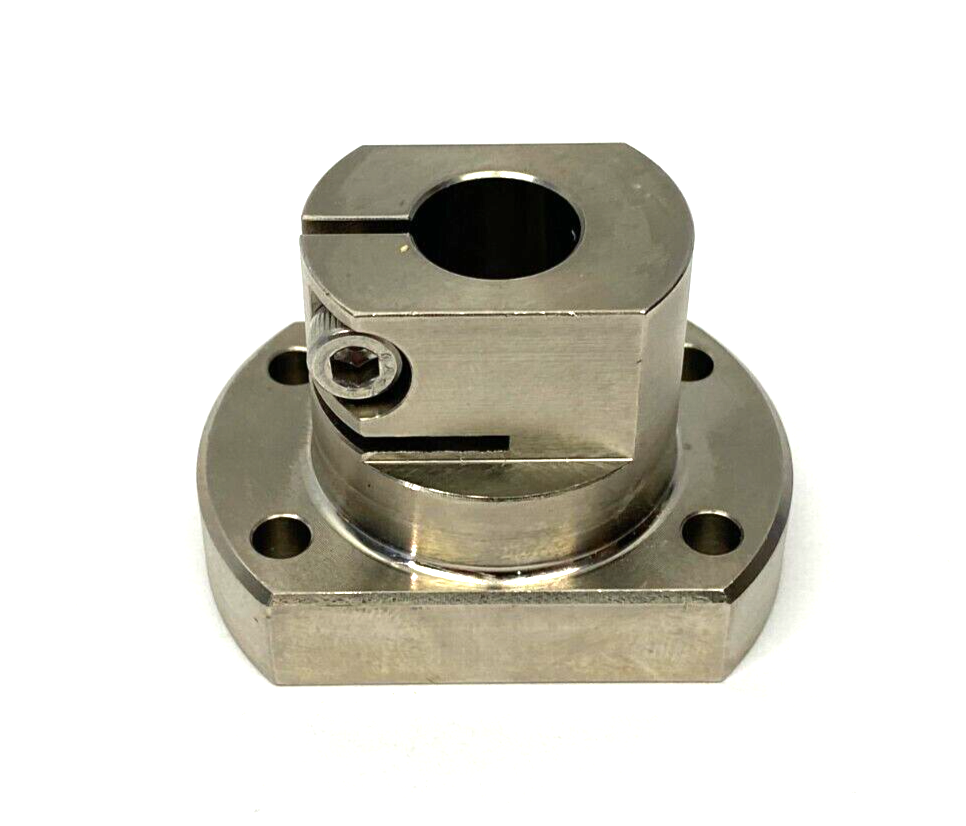 MiSUMi TLSM15 Compact Flanged Base Clamp for 15mm Round Shaft - Maverick Industrial Sales