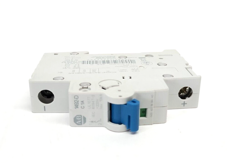 Allen Bradley 1492-D1C010 Ser. D Miniature Circuit Breaker 1-Pole 1A - Maverick Industrial Sales