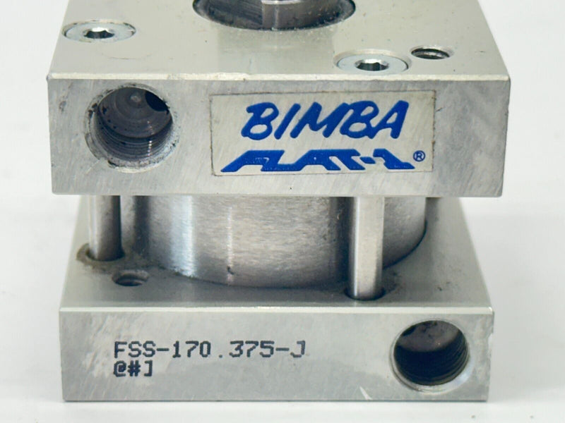 Bimba FSS-170.375-J Flat-1 Pneumatic Cylinder 1-1/2" Bore 3/8" Stroke - Maverick Industrial Sales