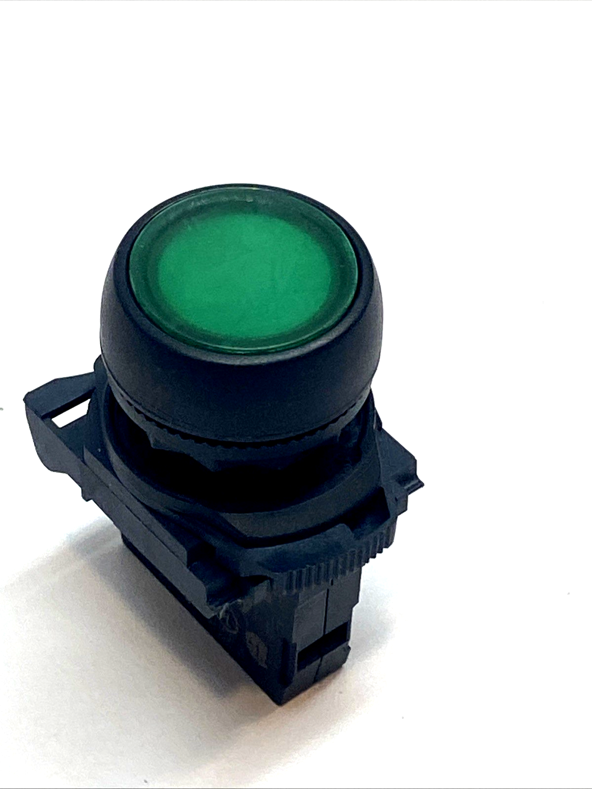 Allen-Bradley 800FP-LF3 Green Illuminated 22mm PB w/ 800F-N3G 24V LED - Maverick Industrial Sales