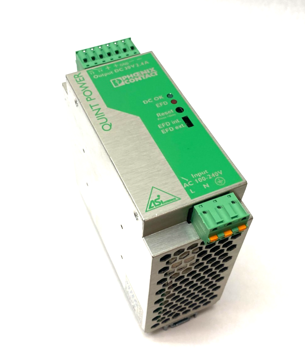 Phoenix Contact ASI QUINT 100-240/2.4 EFD Power Supply Unit 2736686 - Maverick Industrial Sales