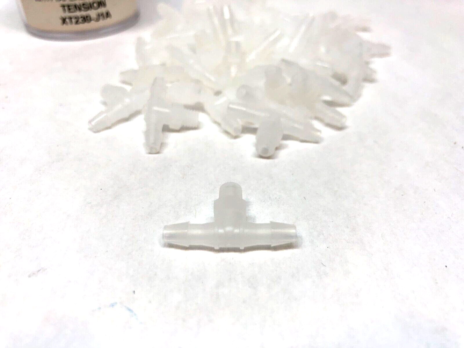 Value Plastics Tension XT230-J1A Tee Fitting w/ Tapered Threads, LOT OF 50 - Maverick Industrial Sales