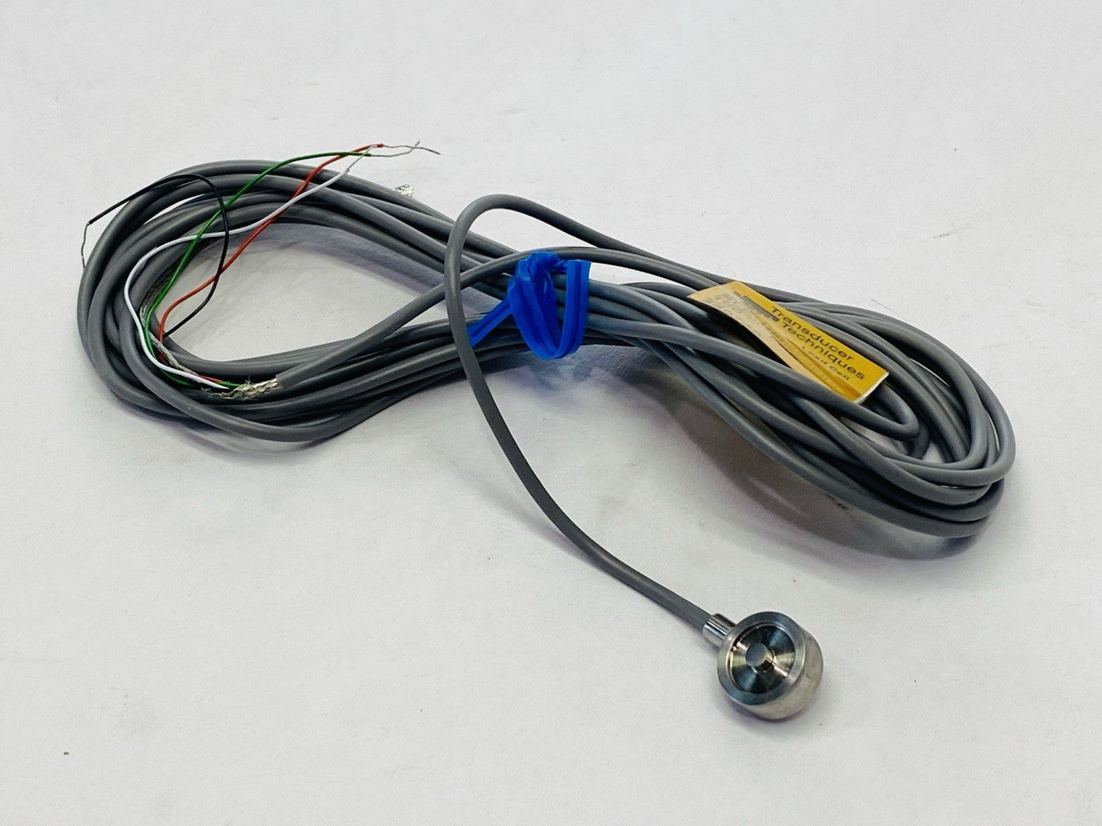 Transducer Techniques SLB-100 Strain Gauge Compression Load Cell 0-100lb - Maverick Industrial Sales