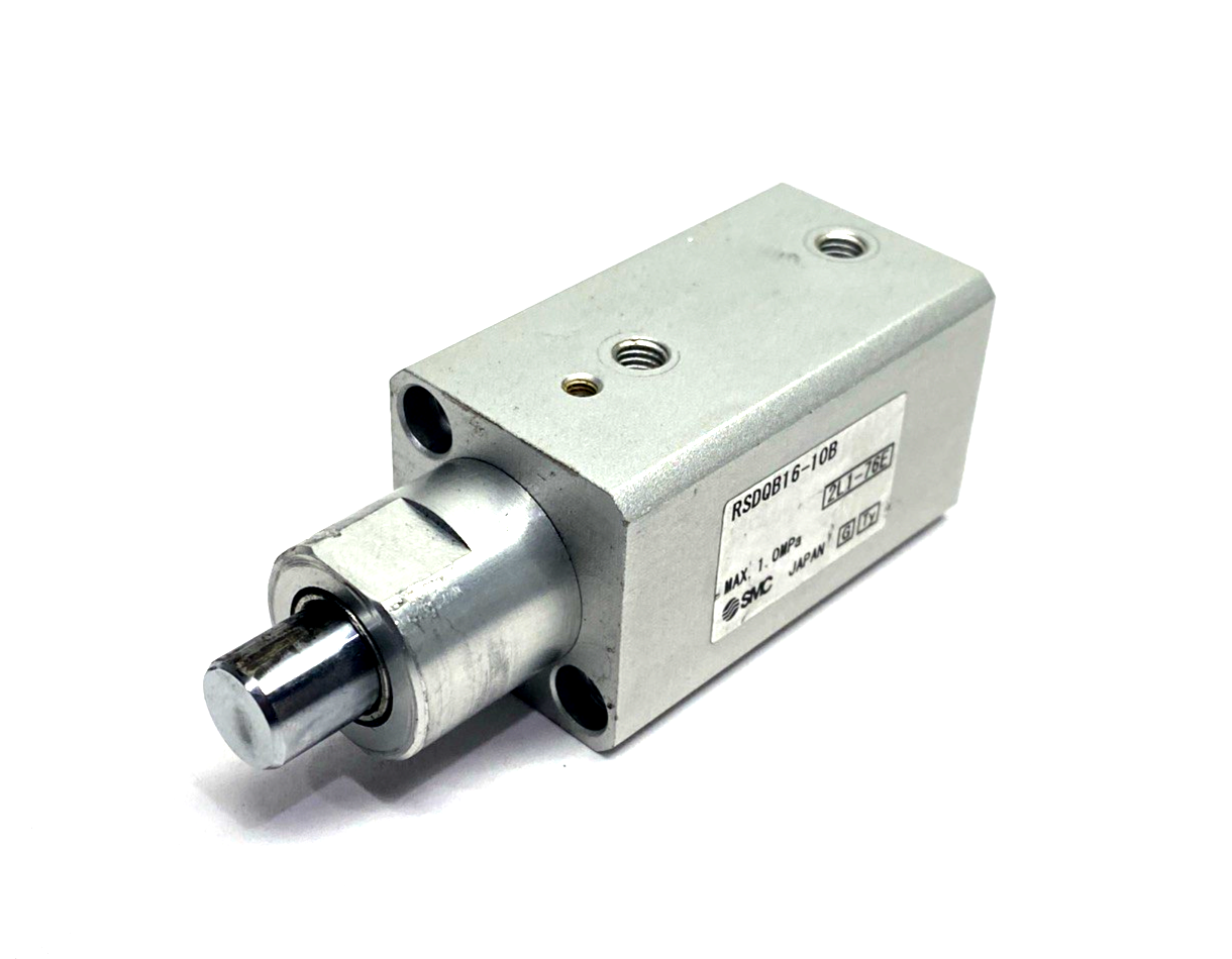 SMC RSDQB16-10B Pneumatic Stopper Cylinder 16mm Bore 10mm Stroke - Maverick Industrial Sales