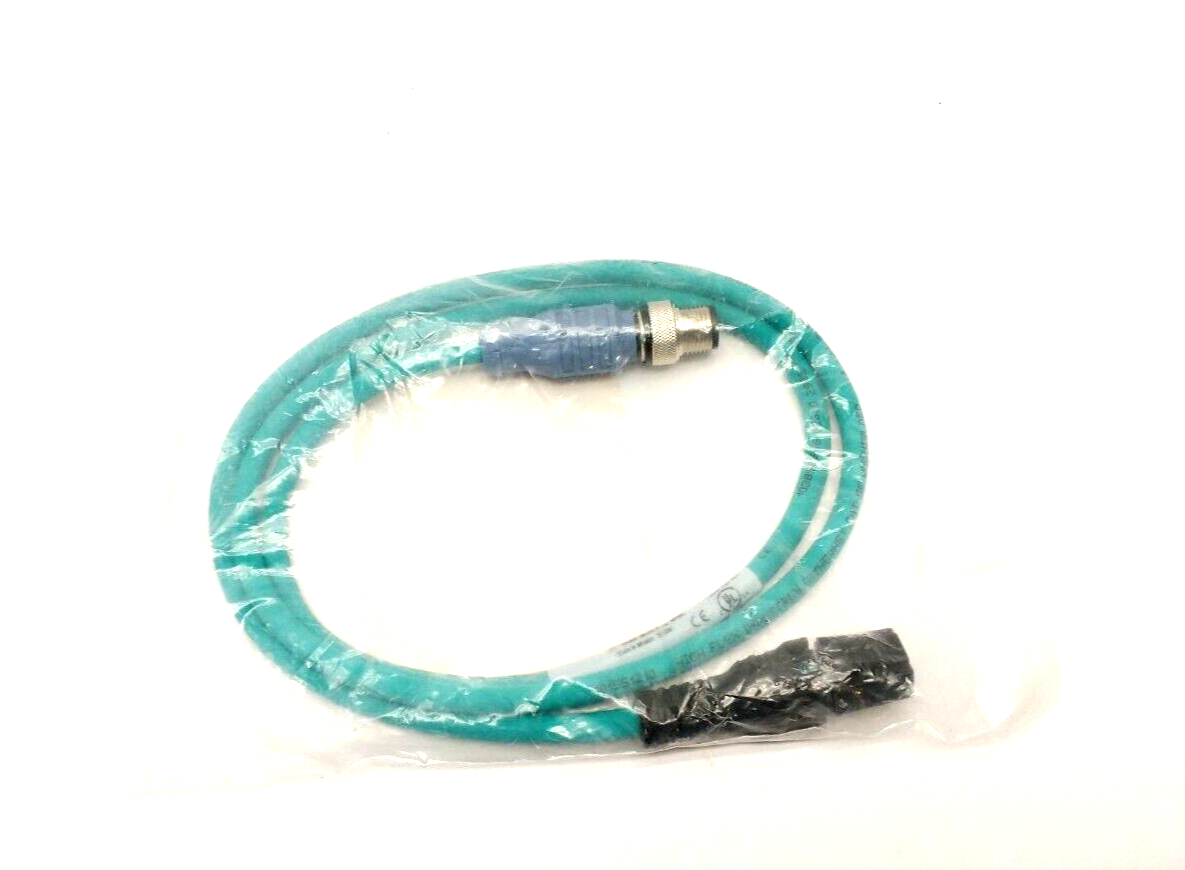 Turck RSCD RJ45 440-1M Ethernet Extension Cordset, M12 RJ45 1m, U-04390 - Maverick Industrial Sales