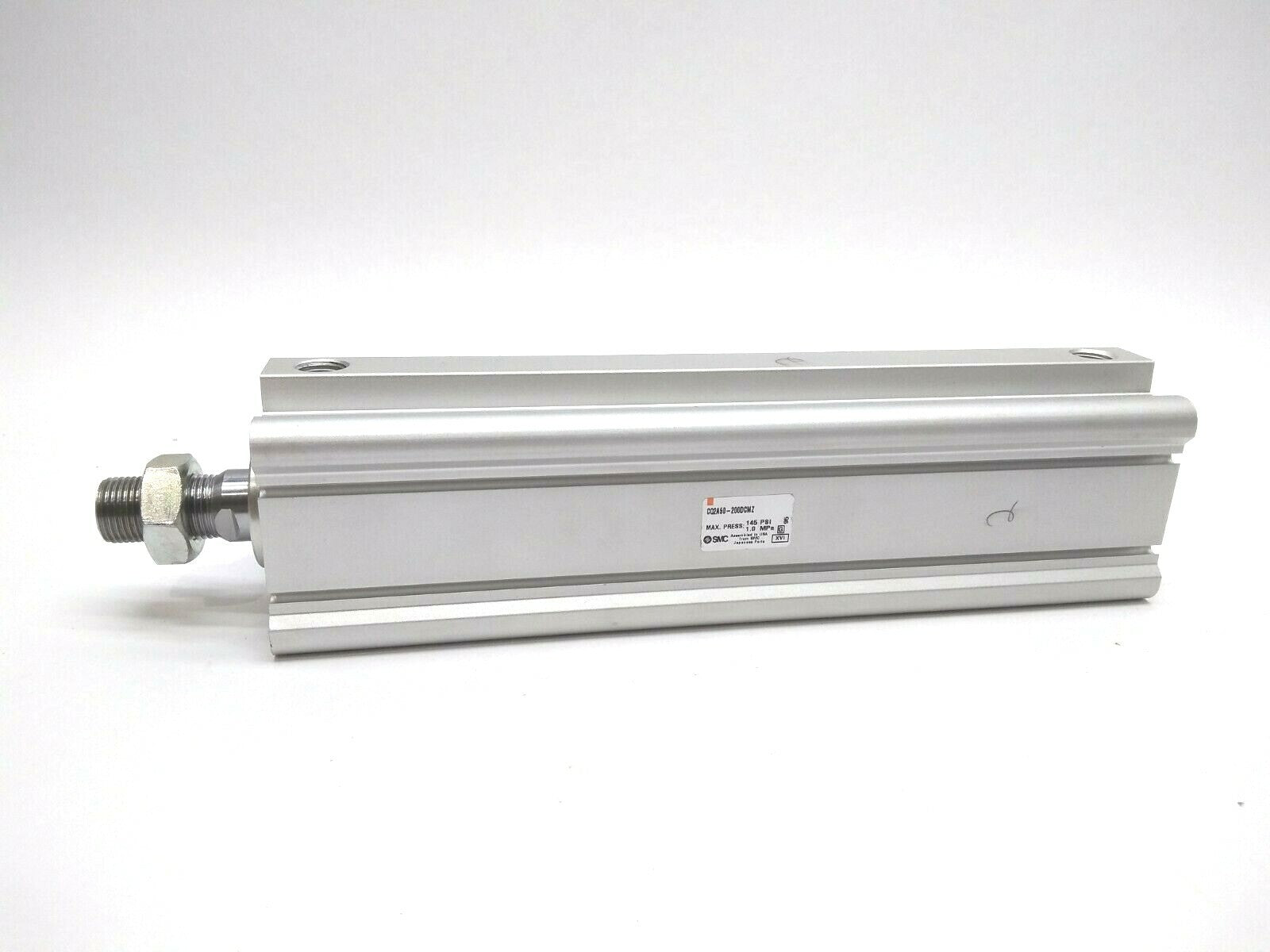 SMC Pneumatics CQ2A50-200DCMZ Compact Cylinder 50mm Bore 200mm Stroke - Maverick Industrial Sales