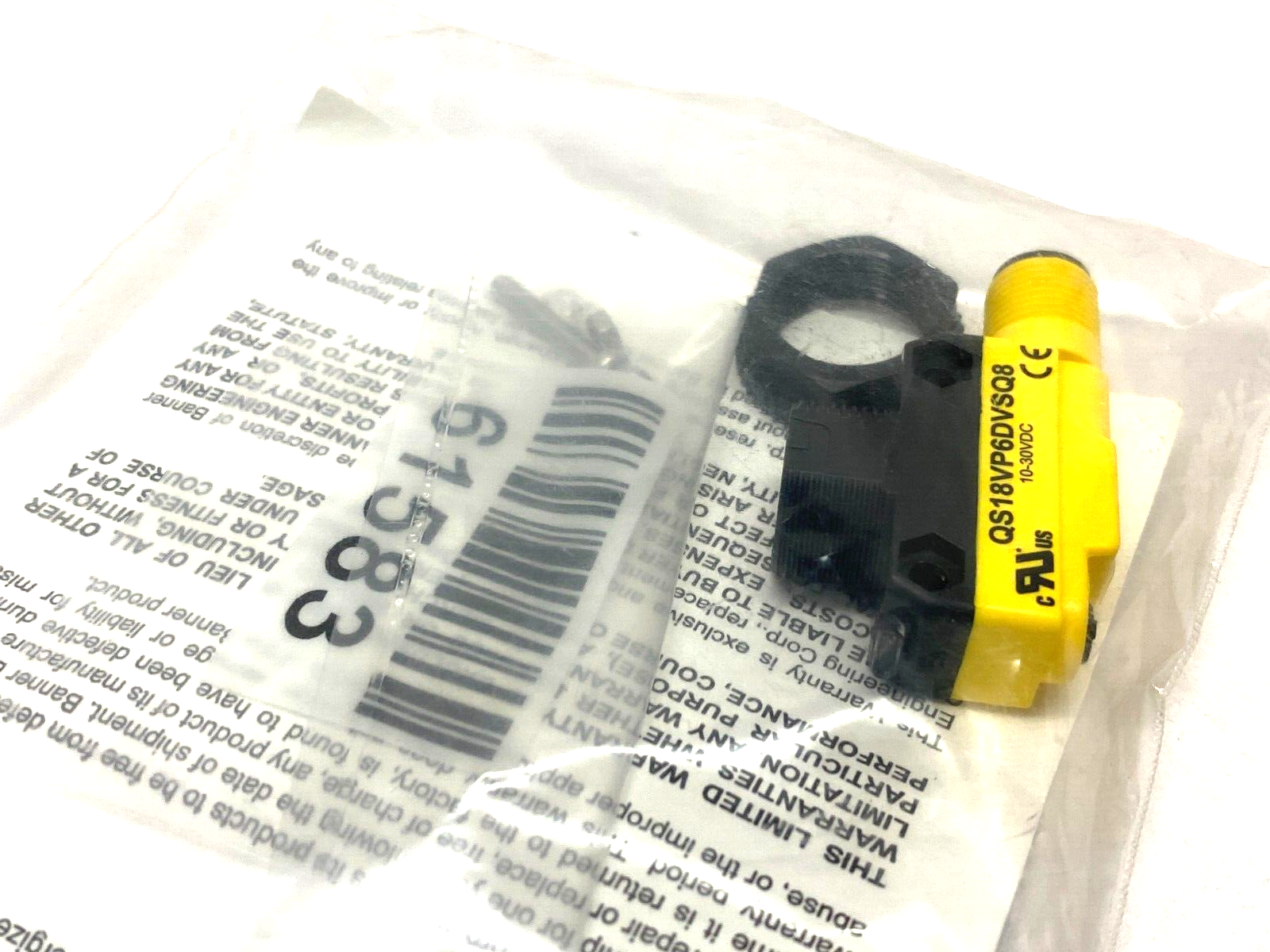 Banner QS18VP6DVSQ8 WORLD-BEAM All Purpose Photoelectric Sensor M12 Inte. 805583 - Maverick Industrial Sales