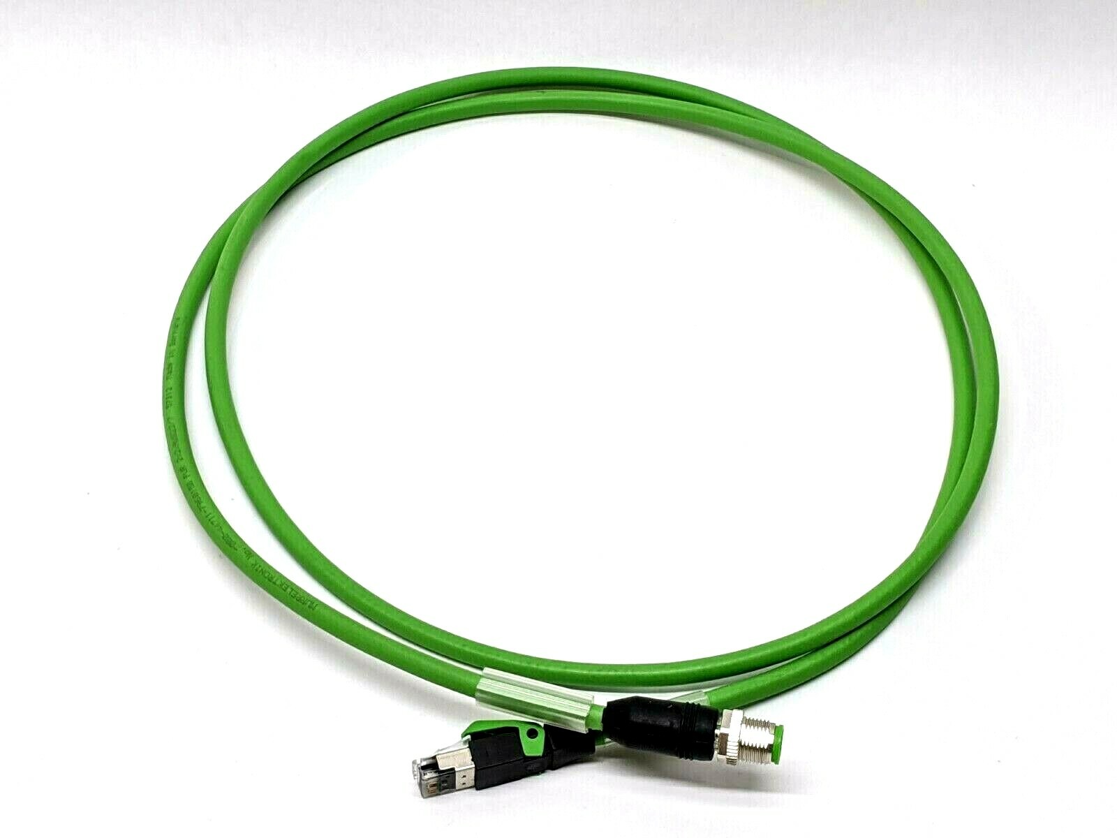 Ethernet Profinet Typ C Cat.5e 2x2x22AWG 4 Pin Male / Cat5e 5’ FT - Maverick Industrial Sales