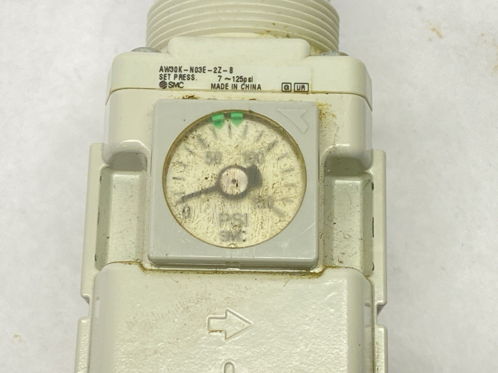 AW30K-N03E-2Z-B | SMC Filter Regulator 3/8" NPT - Used - Maverick Industrial Sales