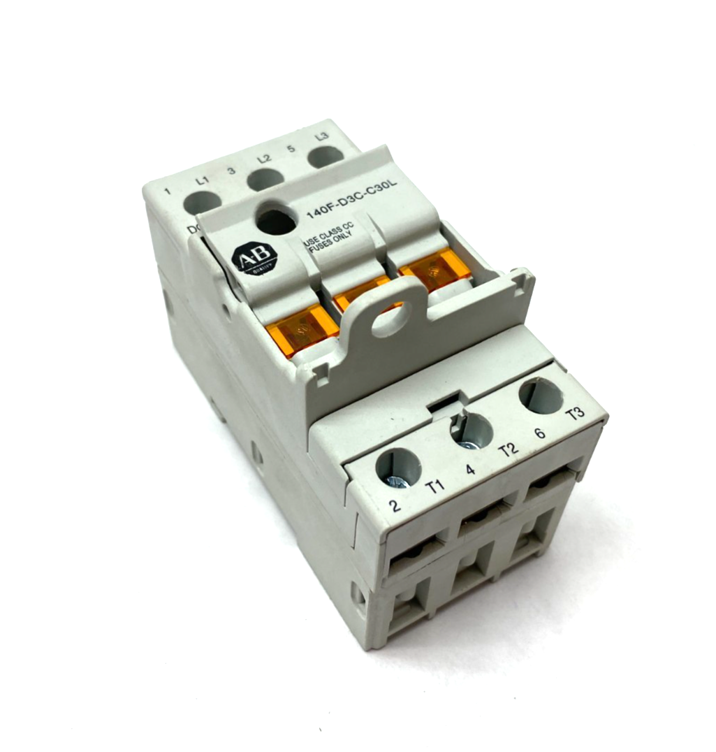 Allen Bradley 140F-D3C-C30L Ser. A Fuse Holder 600V 30A 3-Pole - Maverick Industrial Sales