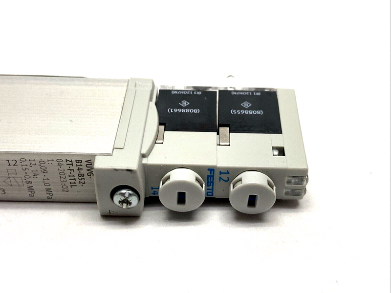 Festo VUVG-B14-B52-ZT-F-1T1L Air Solenoid Valve 573484 - Maverick Industrial Sales