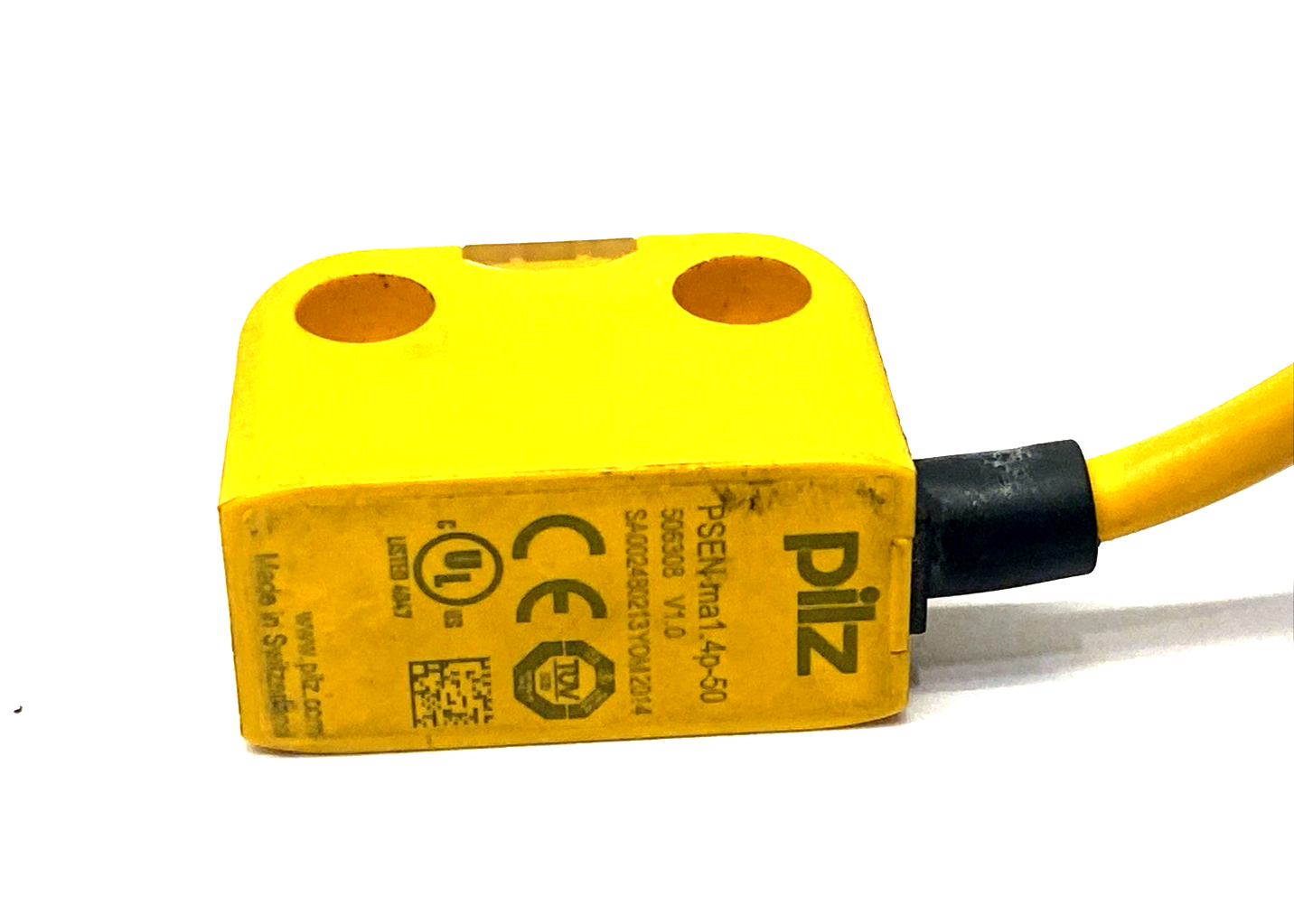 PSEN ma1.4p-50 | Pilz Magnetic Safety Switch 4-Pin Male M8 506308 SWITCH ONLY - Used - Maverick Industrial Sales