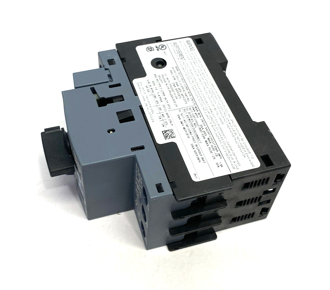 Siemens 3RV2021-1AA10 SIRIUS Motor Protection Circuit Breaker Size S00 - Maverick Industrial Sales