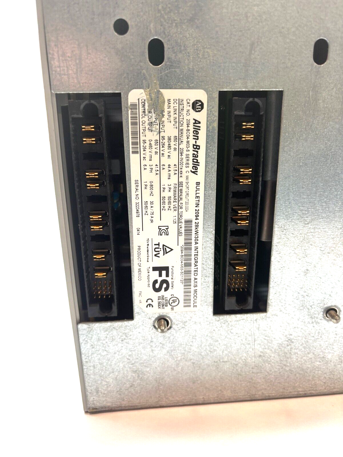 Allen Bradley 2094-BC04-M03-S Ser. C Kinetix 6000 Multi-Axis Servo Drive, 28kW - Maverick Industrial Sales