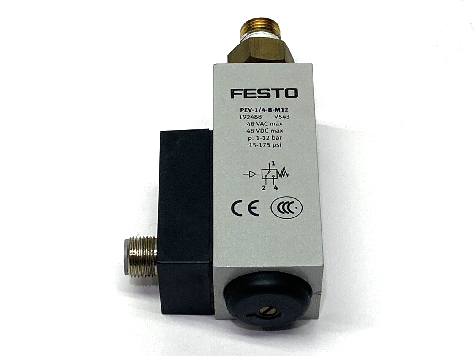 Festo PEV-1/4-B-M12 Pressure Switch - Maverick Industrial Sales