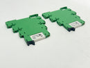 Phoenix Contact PLC-BSC- 24DC/21 Relay Base 2966016 w/ 700-TBR24 Relay LOT OF 2 - Maverick Industrial Sales