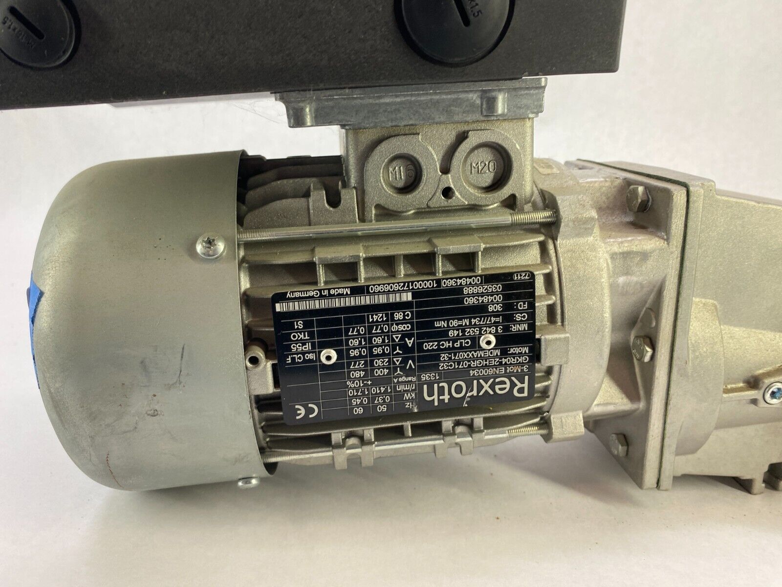 Rexroth 3842532149 Gearmotor GKR04-2EHGR-071C32 MDEMAXX071-32 1710RPM 480V - Maverick Industrial Sales