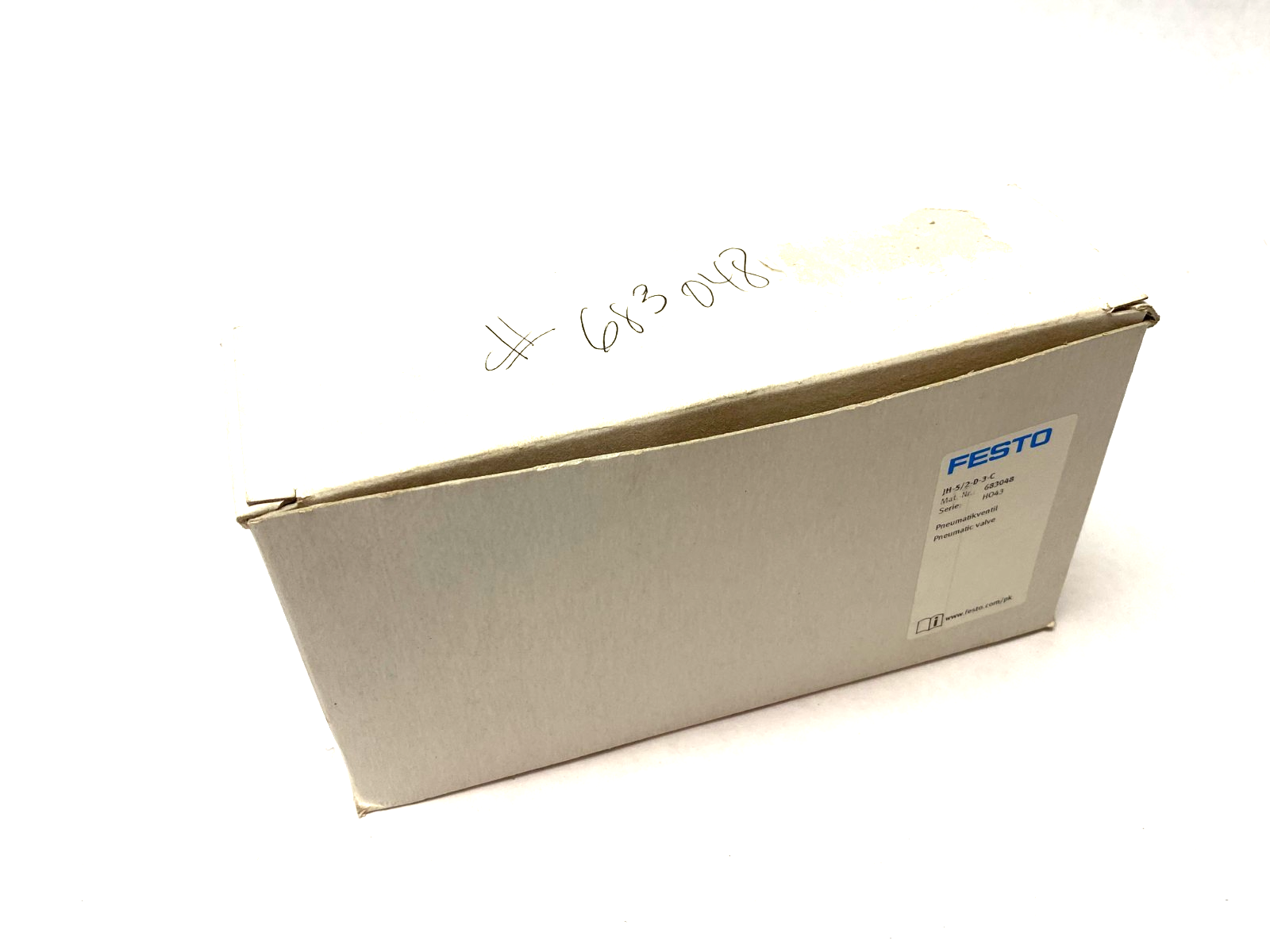 Festo JH-5/2-D-3-C Pneumatic Valve 5/2, Bistable 683048 - Maverick Industrial Sales