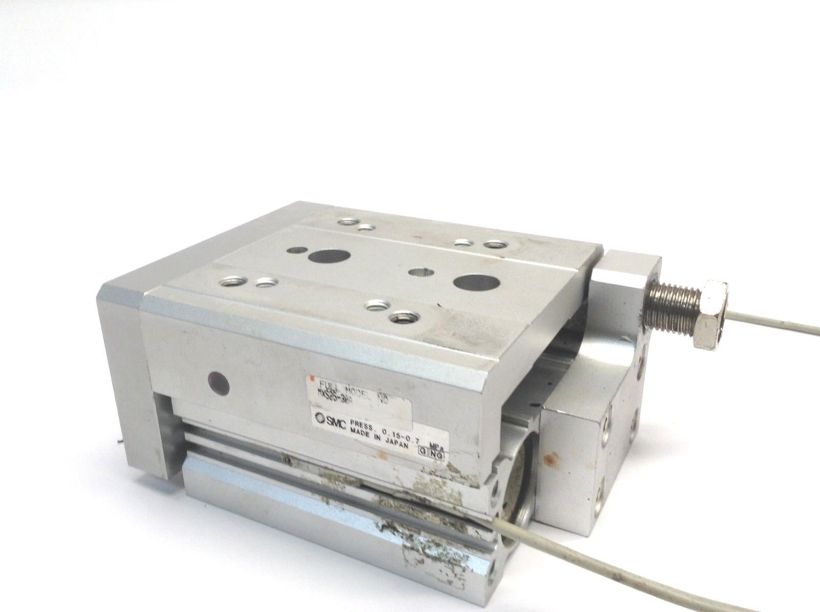 SMC MXS25-30A Compact Pneumatic Cylinder Slide Table With Switch - Maverick Industrial Sales