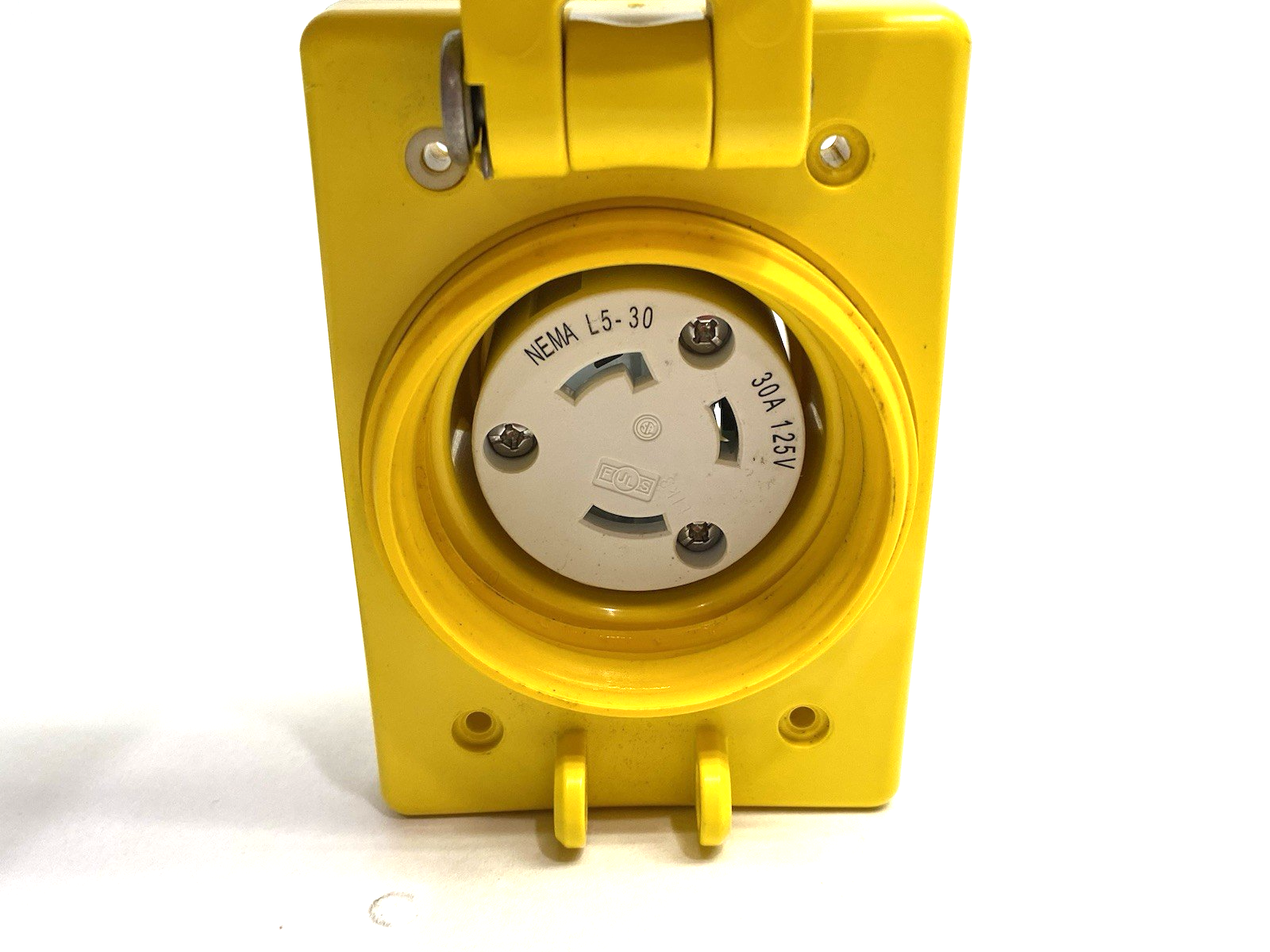 HBL69W08 | Hubbell Watertight Device Twist-Lock® Receptacle with Lift Cover - Used - Maverick Industrial Sales