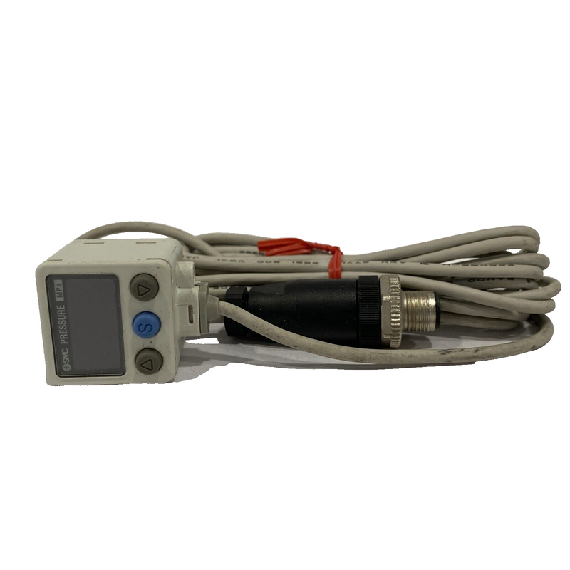 SMC ISE 40A-N01-T-X501 High Precision Digital Pressure Switch, 4-Pin Connector - Maverick Industrial Sales